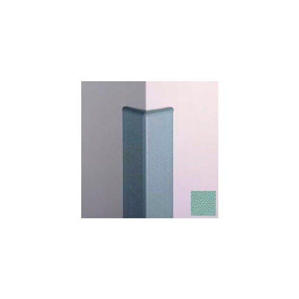 Pawling Surface Mounted Corner Guard, 90Deg, 3'' Wings, 12'H W/Caps, Sage GRN CG-10-12-371 - main